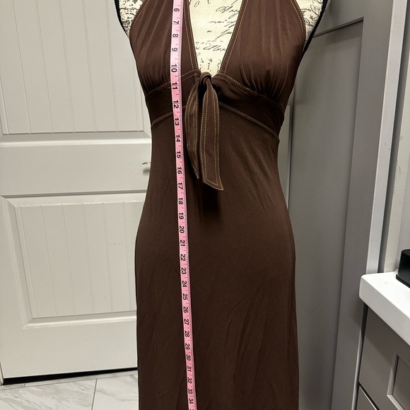 BCBG MaxAzria Halter Backless Dress Size S - Picture 10 of 10